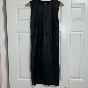 NWT Commando Faux Leather Signature Dress Size Large